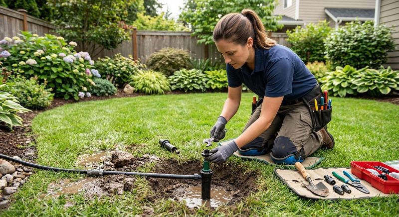Pop Up Sprinklers Repair in Ventura County, CA