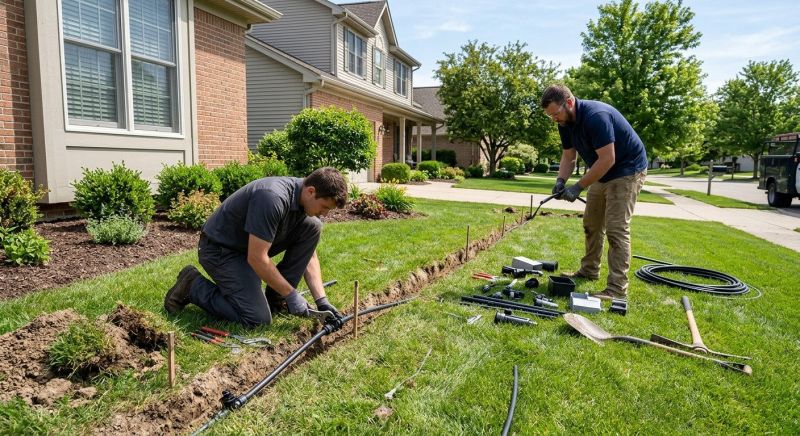 Garden Sprinkler Installation in Aiken, SC