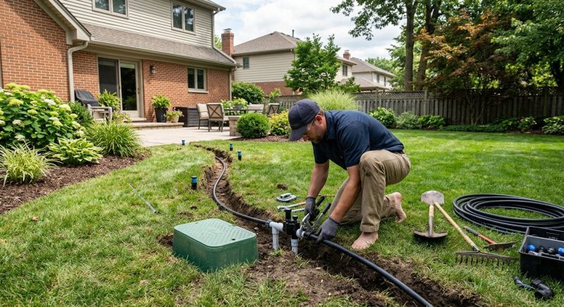 Grass Sprinkler Installation in Ventura County, CA