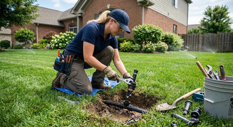 Leaking Sprinkler Repair in Aiken, SC