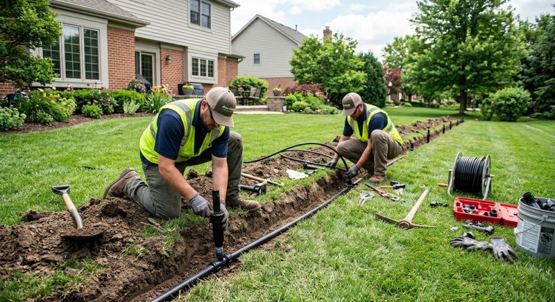 Outdoor Sprinkler Installation in Ventura County, CA