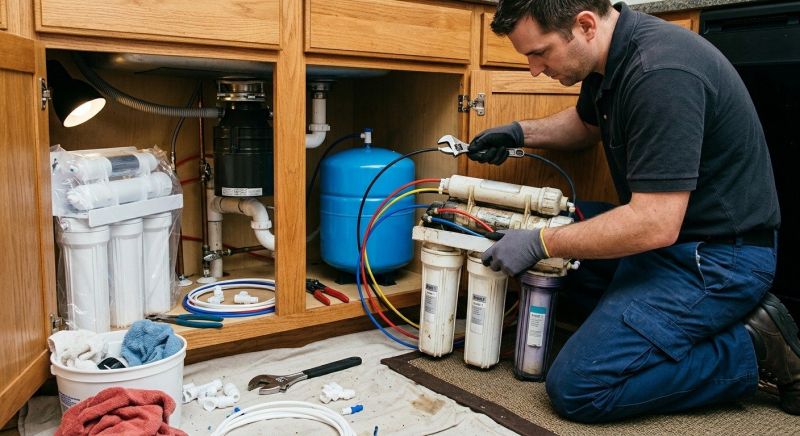 Reverse Osmosis Installation in Asheville, NC