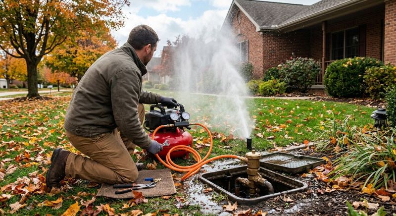 Sprinkler Blowout Service in Reno, NV