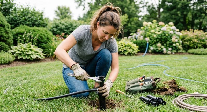 Sprinkler Line Replacement in Ventura County, CA