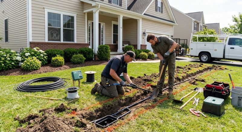 Yard Irrigation Installation in Aiken, SC