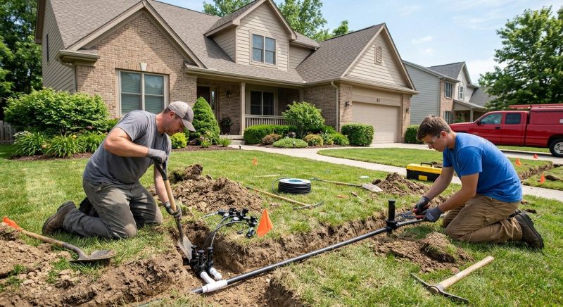 Yard Irrigation Installation in Aiken, SC